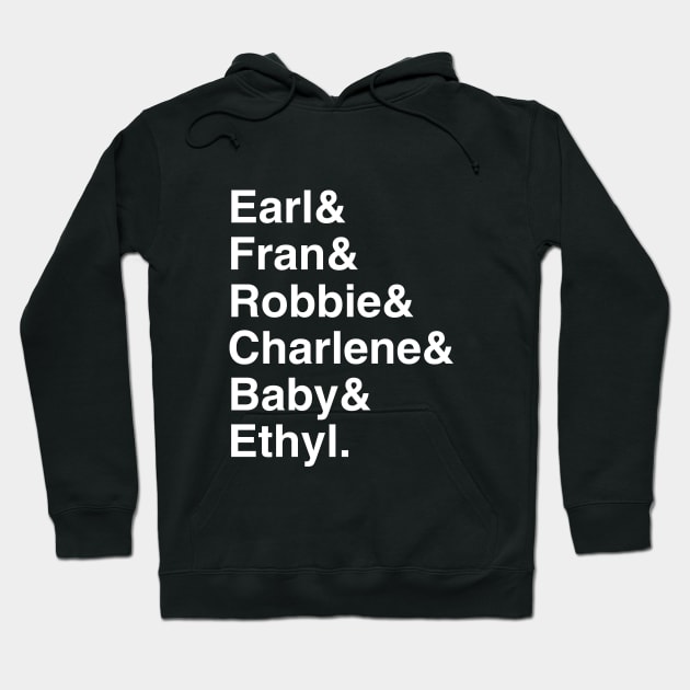 Dinosaur Family List Hoodie by GloopTrekker